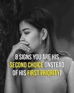 Read more about the article 8 Signs You’re His Backup Plan (Not His Main Priority)….