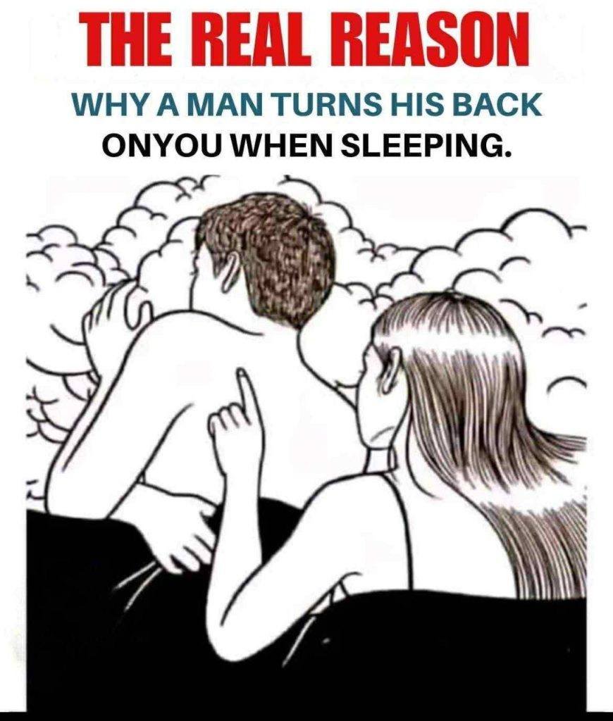Read more about the article The Silent Signal: What Your Partner’s Back-to-Back Sleep Position Really Says About Your Relationship